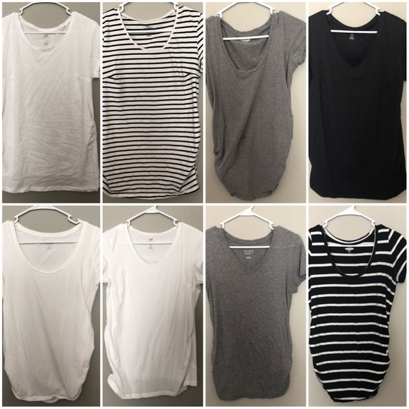 Tops - Bundle of 8 Maternity Tops